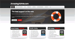 Desktop Screenshot of amazingadmin.com